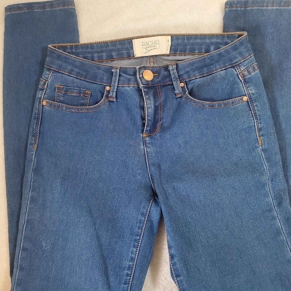 Mid Rise Skinny Jeans by Rachel Roy - Picture 3 of 6